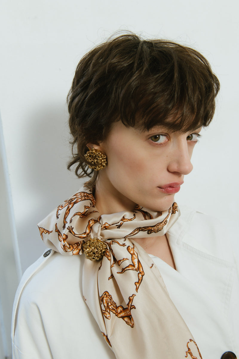 THE PILE — TIED - Scarf ring
